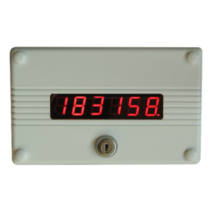 Z43  Prosty licznik odwiedzających do drzwi otwieranych do środka.